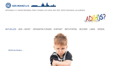 Desktop Screenshot of ads-mainz.de